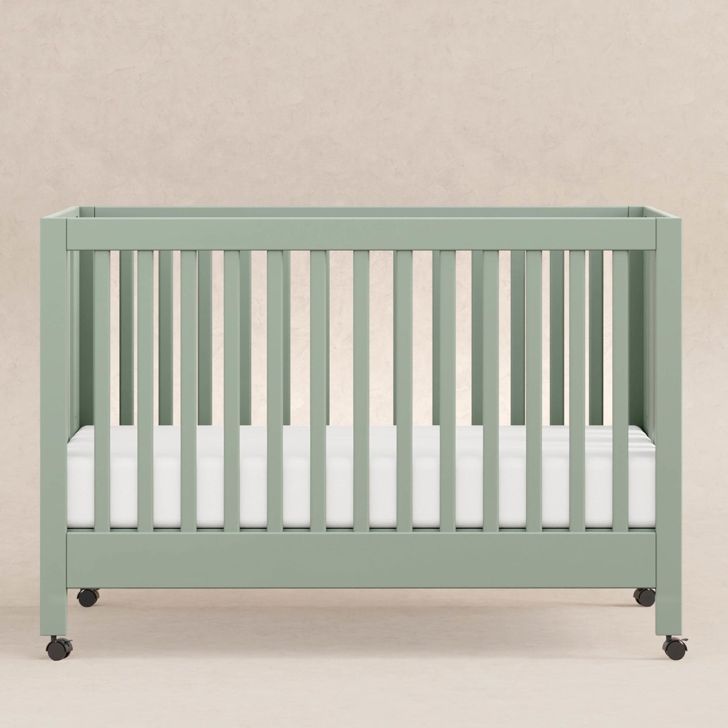 Babyletto Maki Portable Folding Crib with Toddler Bed Conversion Kit