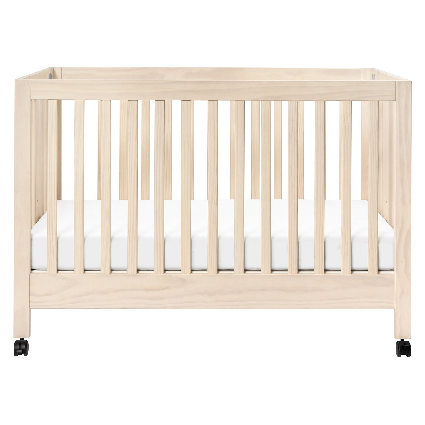 Babyletto Maki Portable Folding Crib with Toddler Bed Conversion Kit