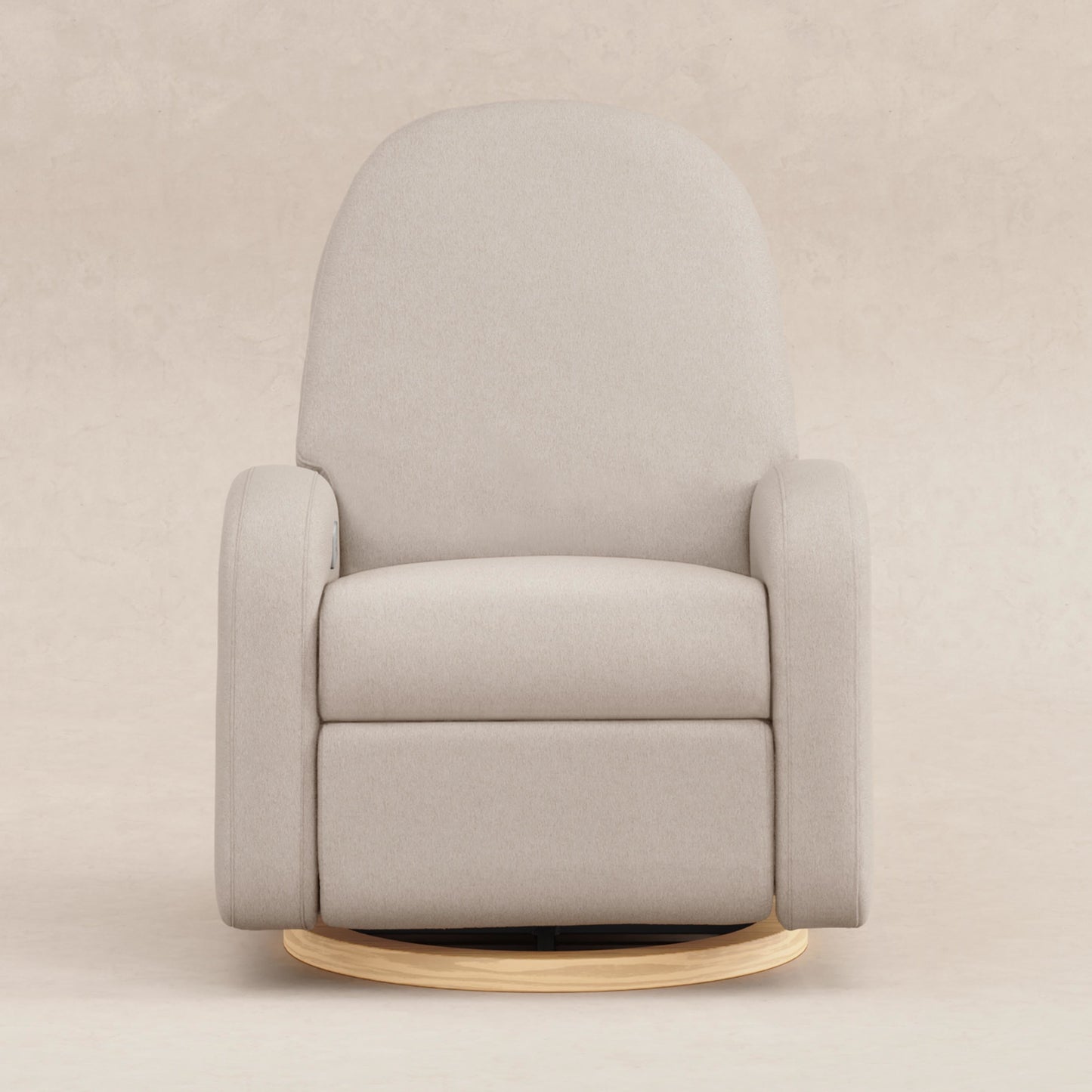 Babyletto Nami Electronic Recliner and Swivel Glider Recliner with USB port
