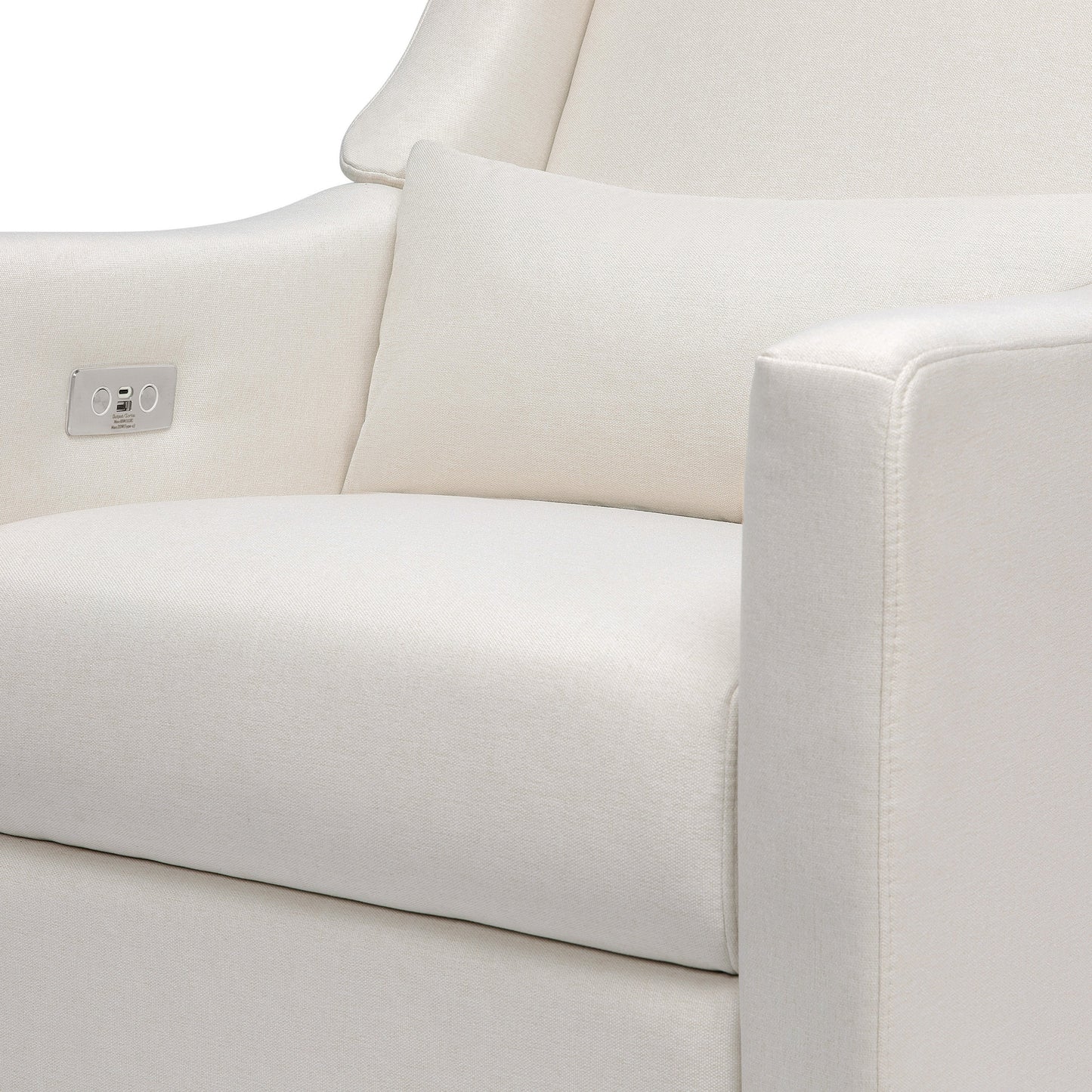 Babyletto Kiwi Electronic Recliner and Swivel Glider with USB port