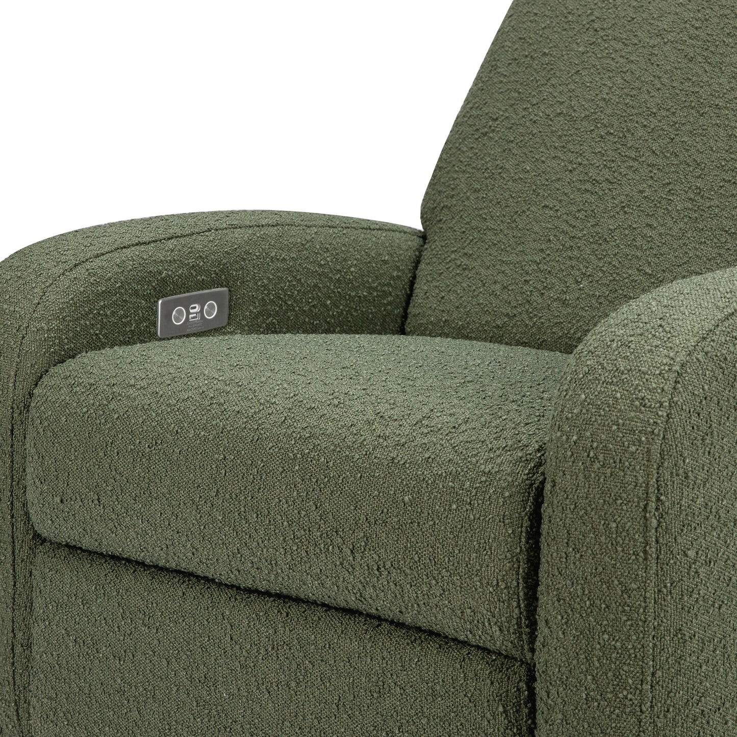 Babyletto Nami Electronic Recliner and Swivel Glider Recliner with USB port