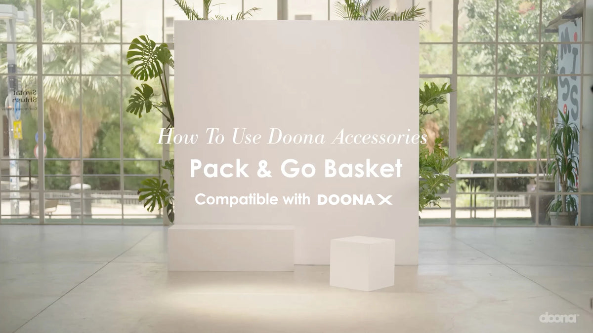 Doona X Pack & Go Basket in use