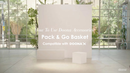 Doona X Pack & Go Basket in use
