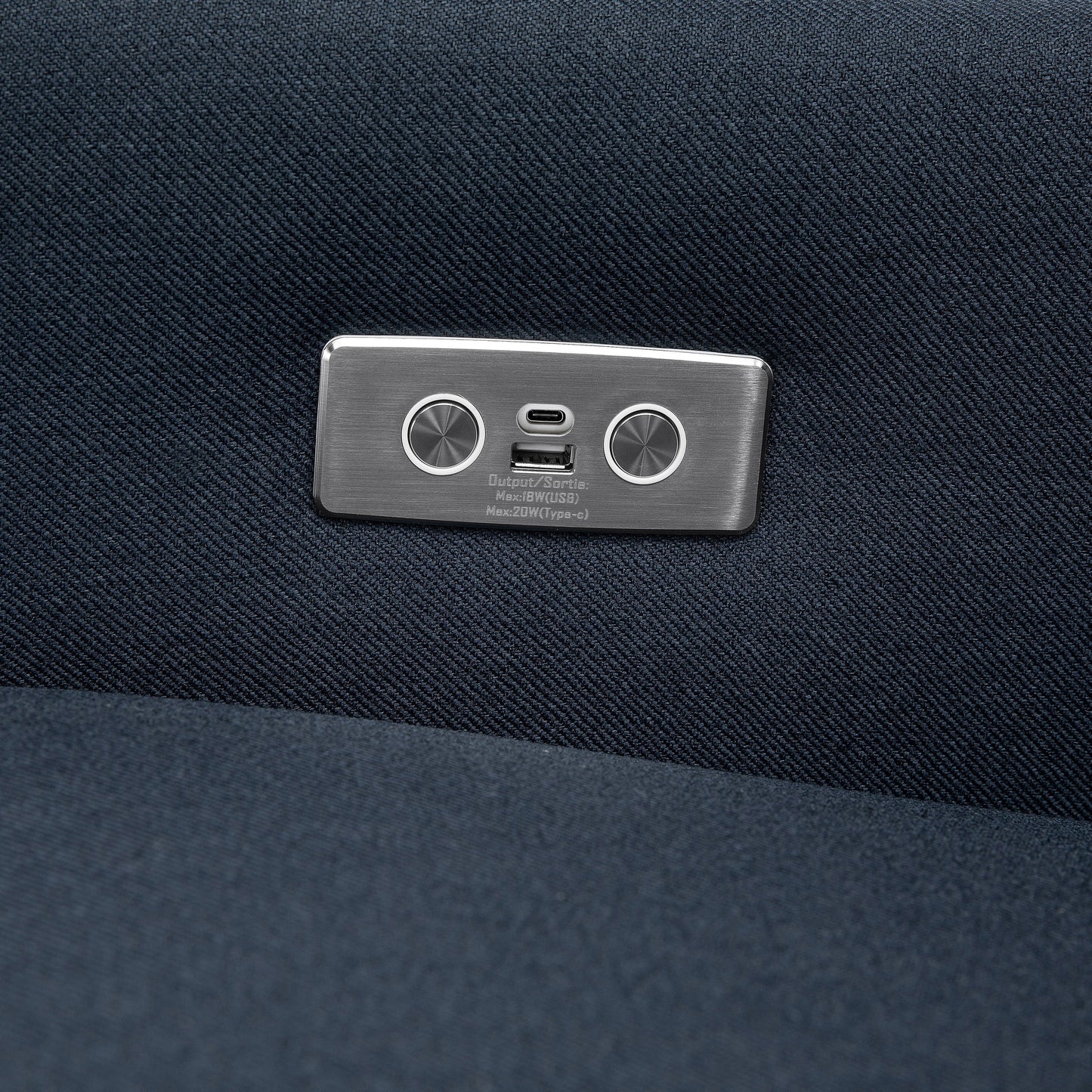 Babyletto Kiwi Electronic Recliner and Swivel Glider with USB port