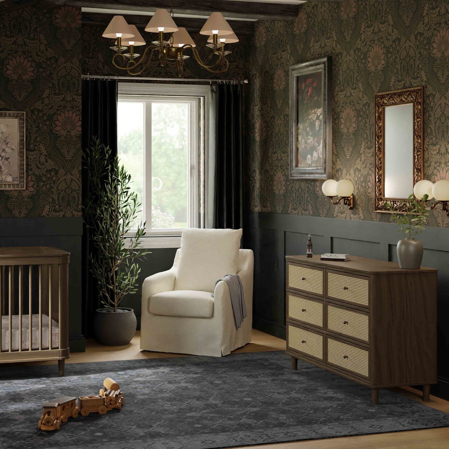 Namesake Marin with Cane 6-Drawer Dresser
