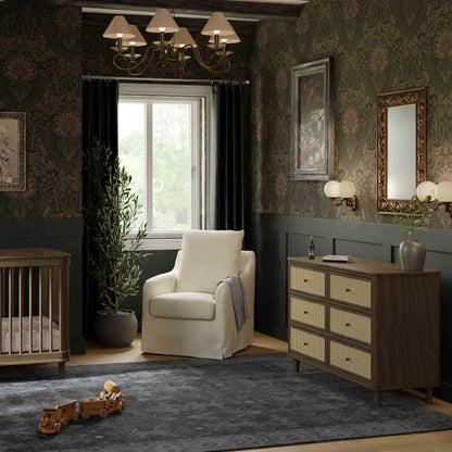 Namesake Marin with Cane 6-Drawer Dresser
