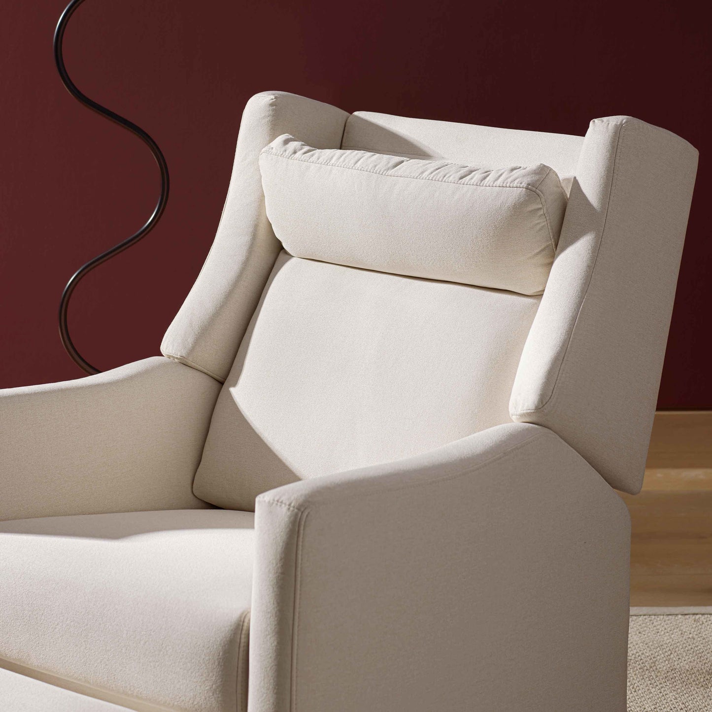 Babyletto Kiwi Plus Power Recliner and Swivel Glider with Power Adjustable Headrest and USB Port