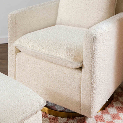 Babyletto Cali Pillowback Swivel Glider