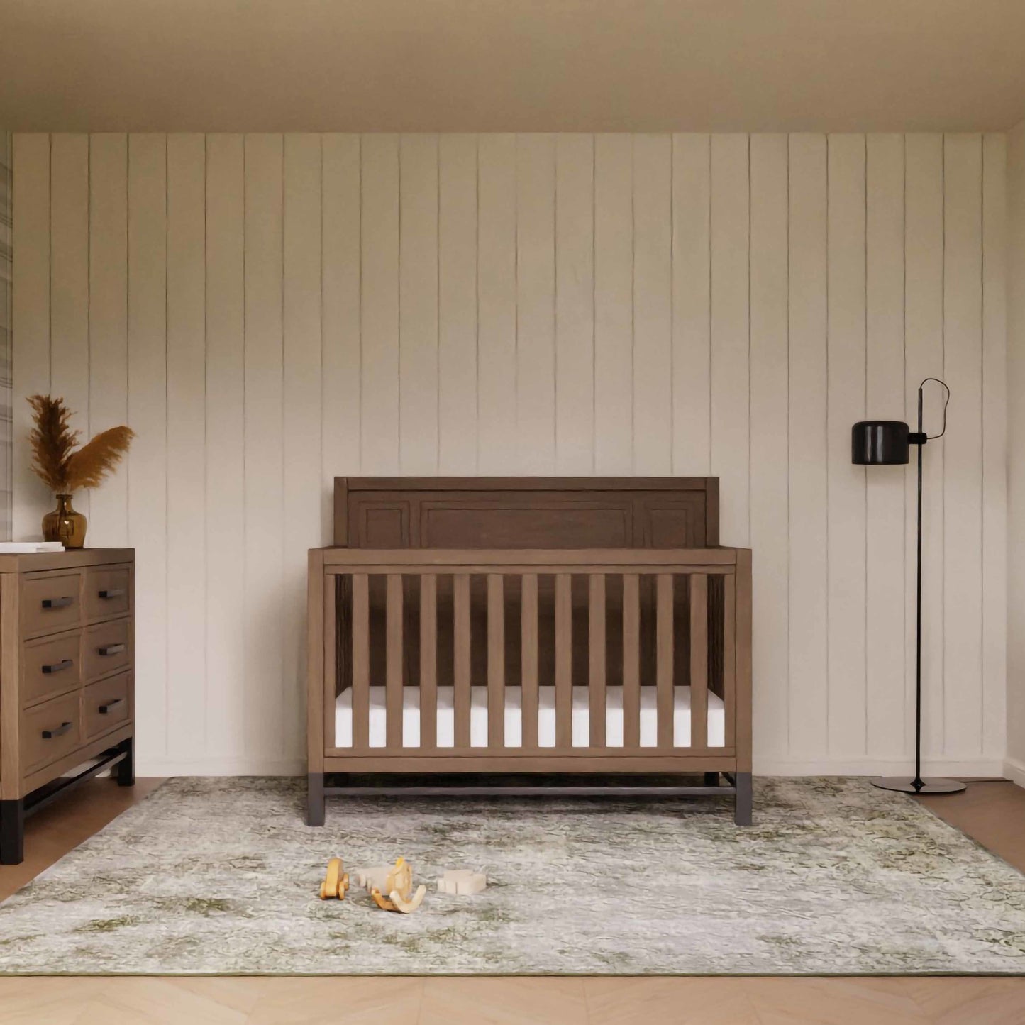 Monogram by Namesake Newbern 4-in-1 Convertible Crib